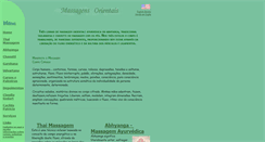 Desktop Screenshot of massagemayurvedica.com.br